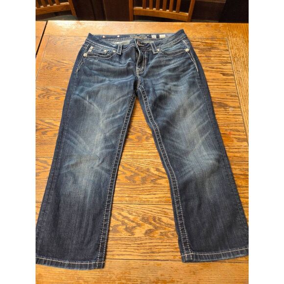 Miss Me mid-rise easy crop jeans sz 31x22 - Picture 6 of 6